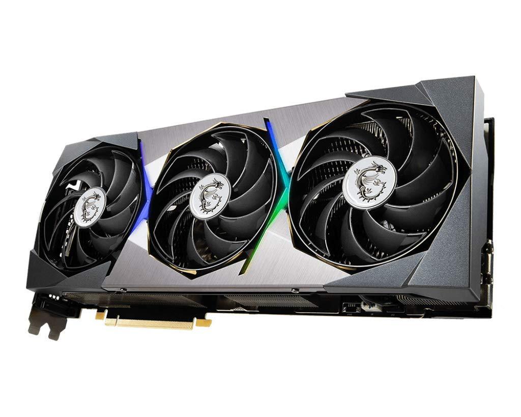 MSI MSI Gaming GeForce RTX 3090 24GB GDRR6X 384-Bit HDMI/DP 1875 MHz Ampere Architecture OC Graphics Card (RTX 3090 Suprim X 24G)