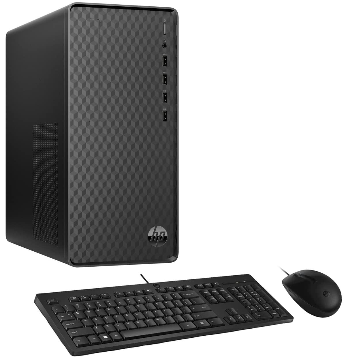HP HP Business Desktop Computer Tower PC (AMD Ryzen 3 5300G, 32GB RAM, 512GB SATA SSD, AMD Radeon Graphics, WiFi, Bluetooth, RJ-45, Air Cooling CPU Cooler, Win 11 Pro) w/Dockztorm Dock