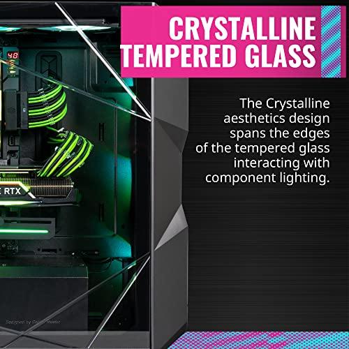 Cooler Master Cooler Master MasterBox TD500 Mesh Airflow ATX Mid-Tower with Polygonal Mesh Front Panel, Crystalline Tempered Glass, E-ATX up to 10.5", Three 120mm ARGB Lighting Fans