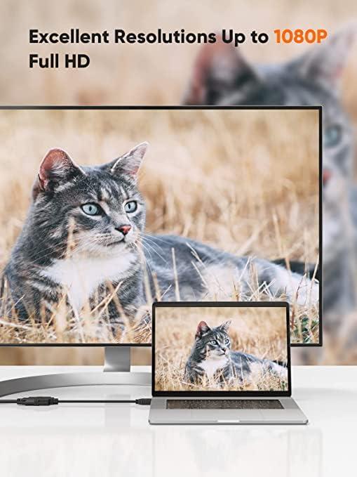 CableCreation CableCreation HDMI Male to DVI Female 0.5ft [10 Pack], Bi-Directional HDMI Male to DVI-I (24+5) Female Adapter, for PC, TV, TV Box, PS5, Blue-ray, Xbox,Switch