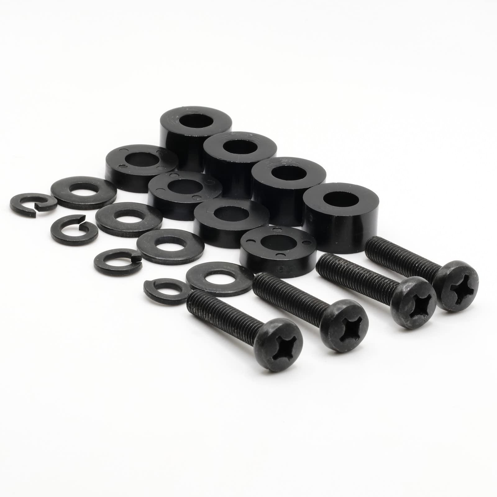 ReplacementScrews ReplacementScrews Wall Mount Screws Compatible with LG 50QNED80SRA - 50 Inch QNED80 Series 4K Smart TV - Complete Wall Mounting Bolt Set (Pack of 4)