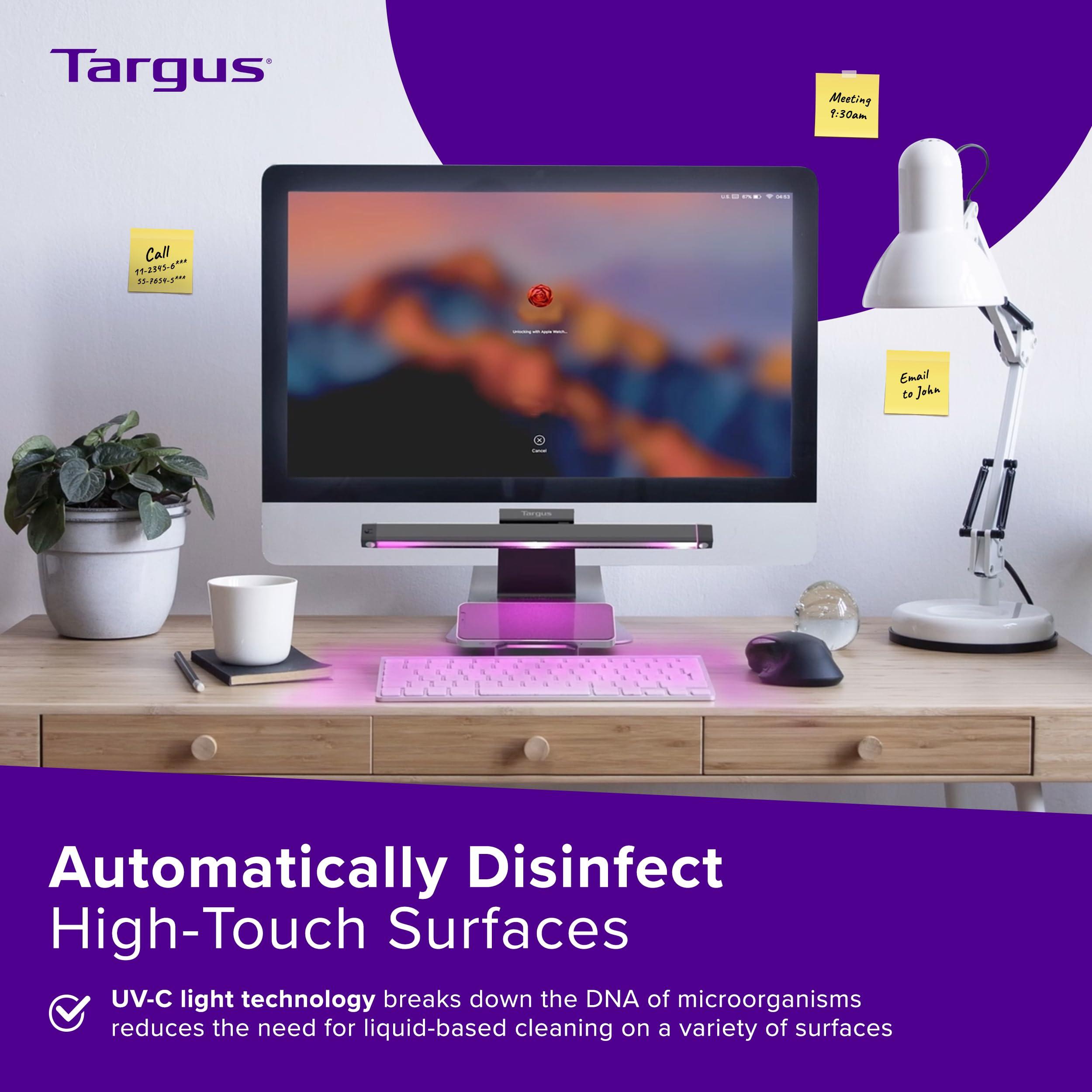 Targus Targus UV-C LED Disinfection Light - Automatically Disinfect High-Touch Surfaces and Devices (AWV339TT)