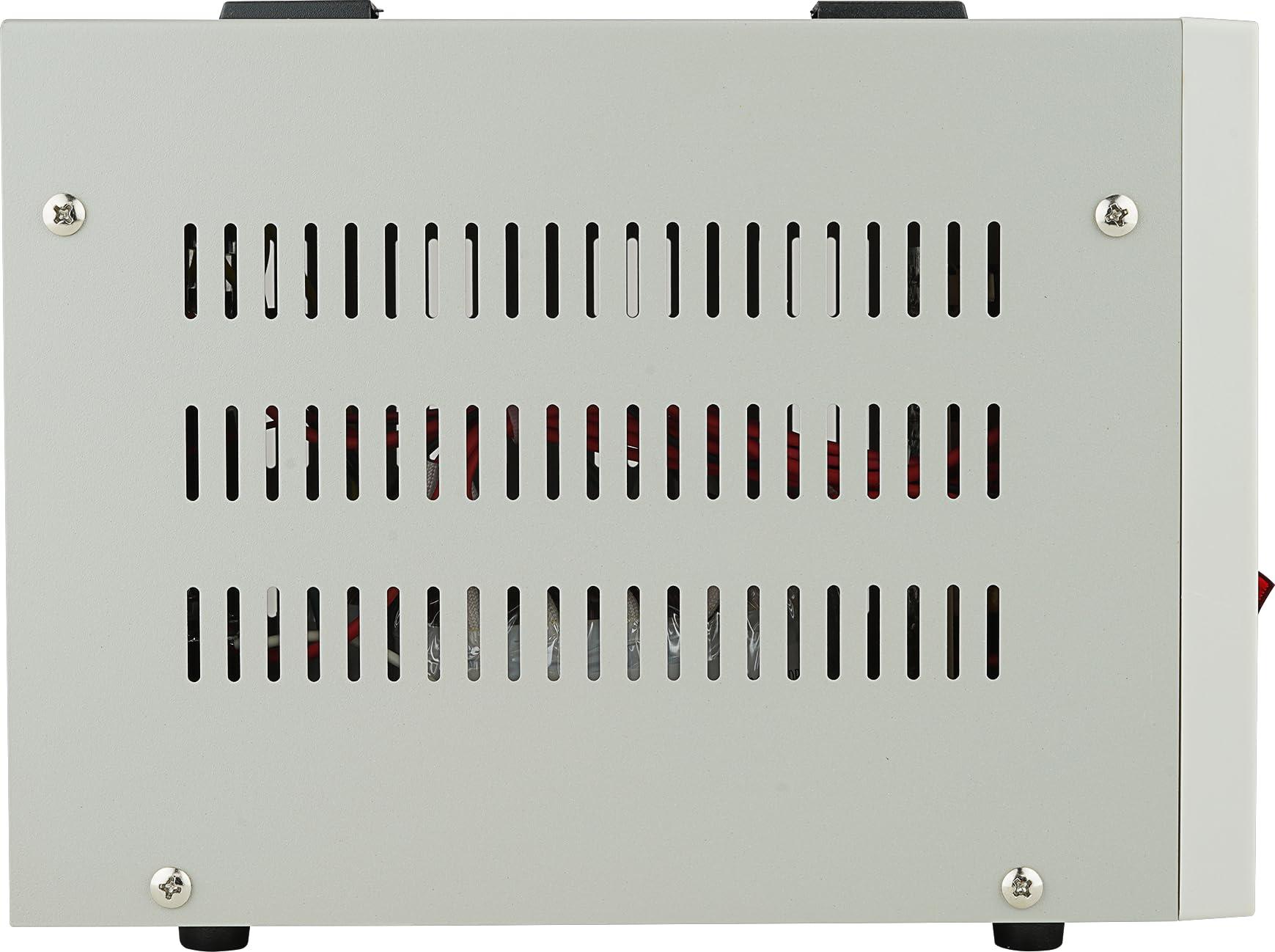 Nippon America Nippon America Automatic Voltage Regulator (ATVR-1000), 1000 Watts, CPU Control Circuit, Delay Function, Temperature Protection, Display, LED Indictor, Handle, 110V/220V Output