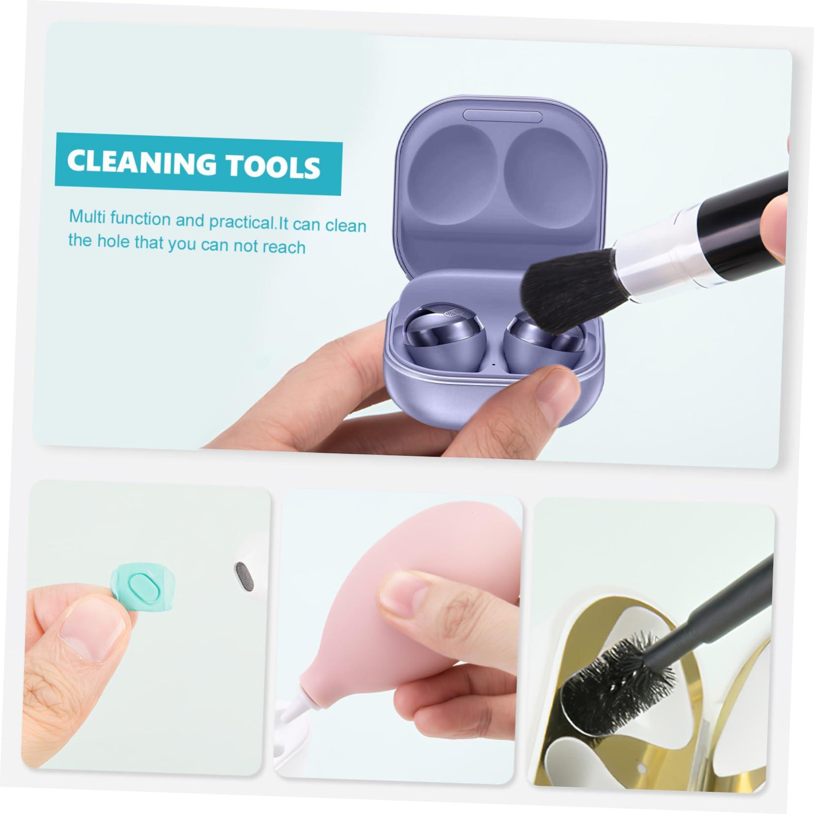 HOMSFOU HOMSFOU 8pcs Headphone Cleaner Portable Phone Cleaning Tools for Earphones and Lightweight Cleaning of Hard Reach Areas for Headsets and Mobile Devices