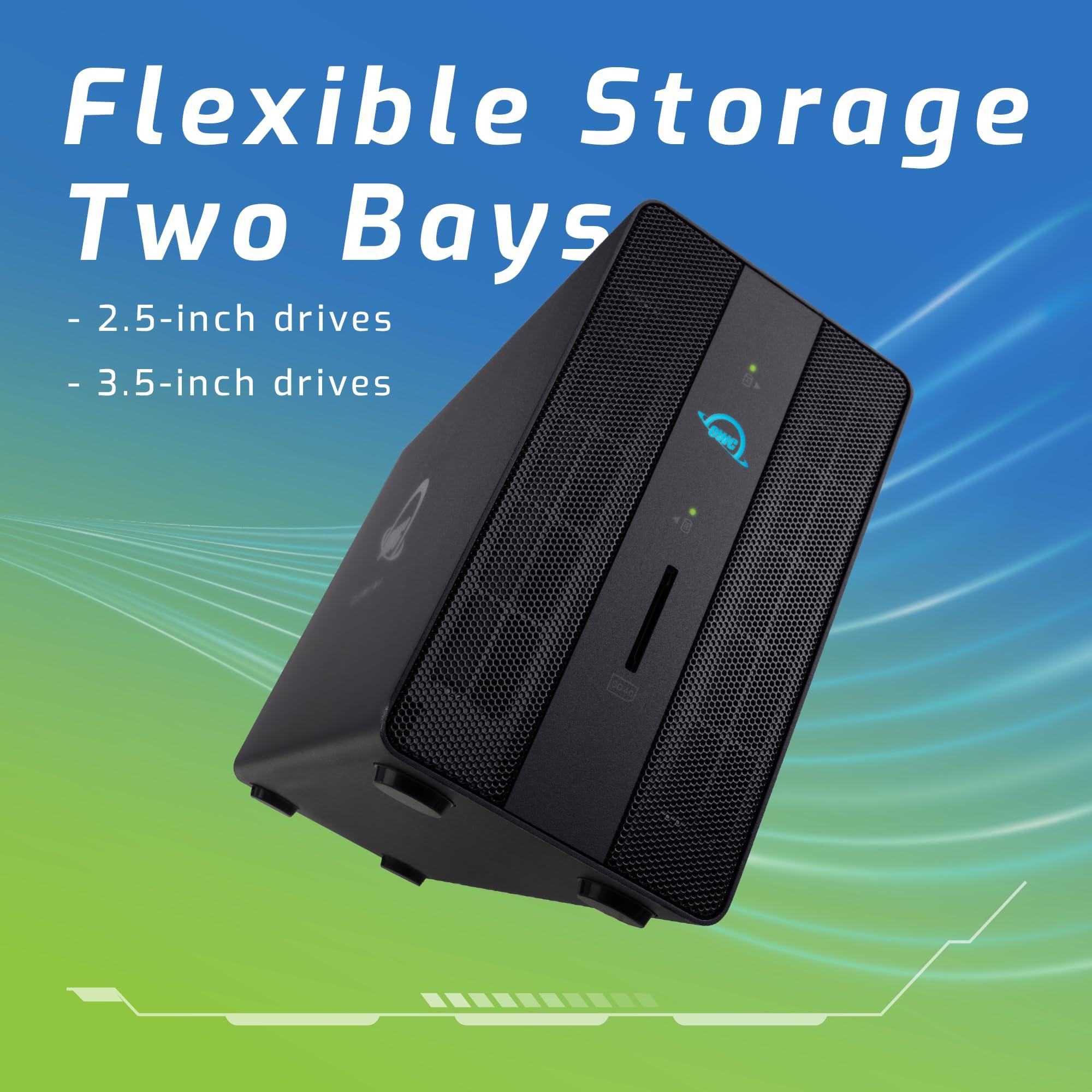 OWC 6.0TB OWC Gemini Ultra X6 Thunderbolt (USB-C) Dock and Dual-Drive SSD RAID External Storage Solution