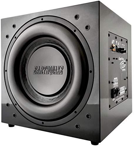 EARTHQUAKE EARTHQUAKE Sound Supernova Luminous LU-12 12-Inch Powered Subwoofer with SLAPS V2 Passive Radiator, Piano Black