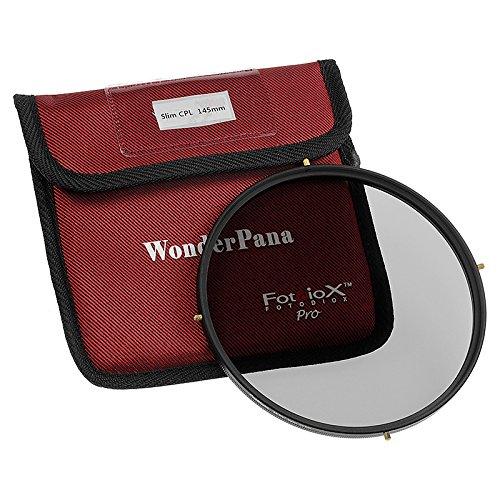 Fotodiox WonderPana Essential CPL Kit - Core Filter Holder, Lens Cap & 145mm CPL Filter Compatible with Rokinon/Samyang AF 14mm f/2.8 RF & FE Lenses