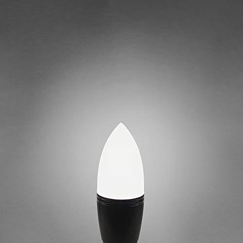 K JINGKELAI E12 LED Bulbs 12W LED Candelabra Bulb 12W Cool White LED Candelabra Light Bulbs 12 Watt(100 Watt Equivalent) LED Candle Bulbs,E12 Small Candle Base,Non-Dimmable,Pack of 4