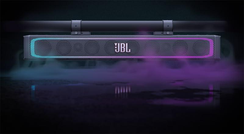 JBL JBL RallyBar S - 21\" Bluetooth Universal Outdoor Vehicle Soundbar with Built-in 150w RMS Amplifier, IP66 Water & Dust Resistant, Black