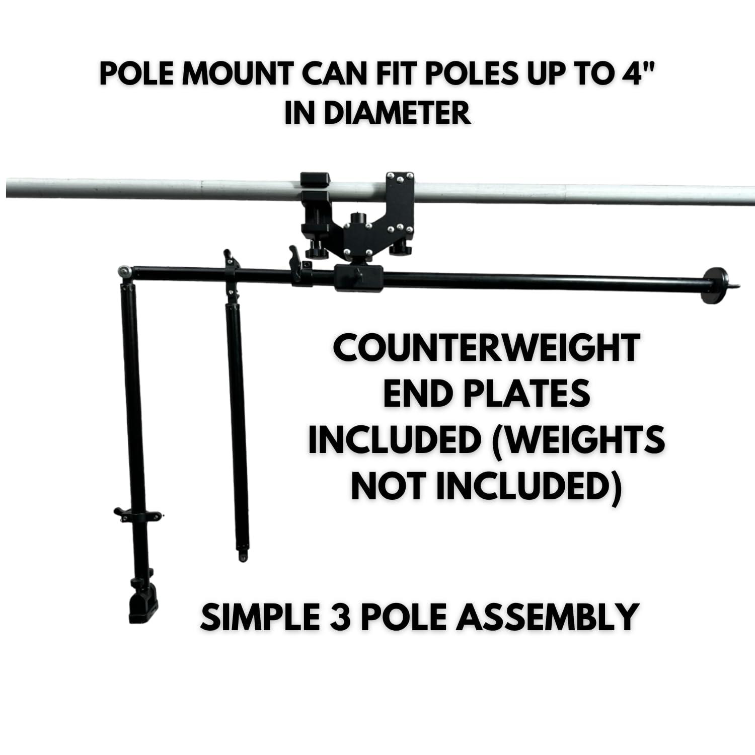 Glide Gear Glide Gear REVO 75 Top-Down 360 Degree Rotating Orbital Photo Video Platform for Camera Rig Mirrorless DSLR Cameras, Spinning Camera Rig for Commercial Videography, Product Photography, Food Shooting