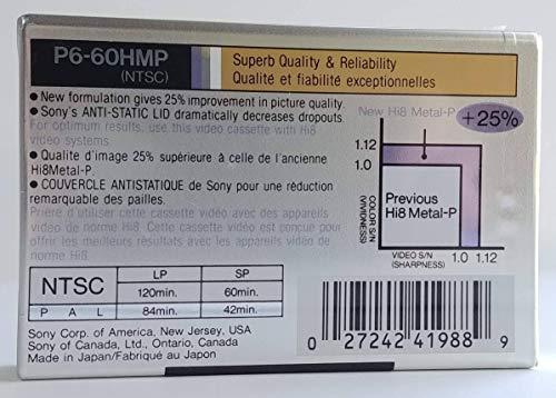 Sony Sony Hi8/Digital8 Metal Particle Video Cassette