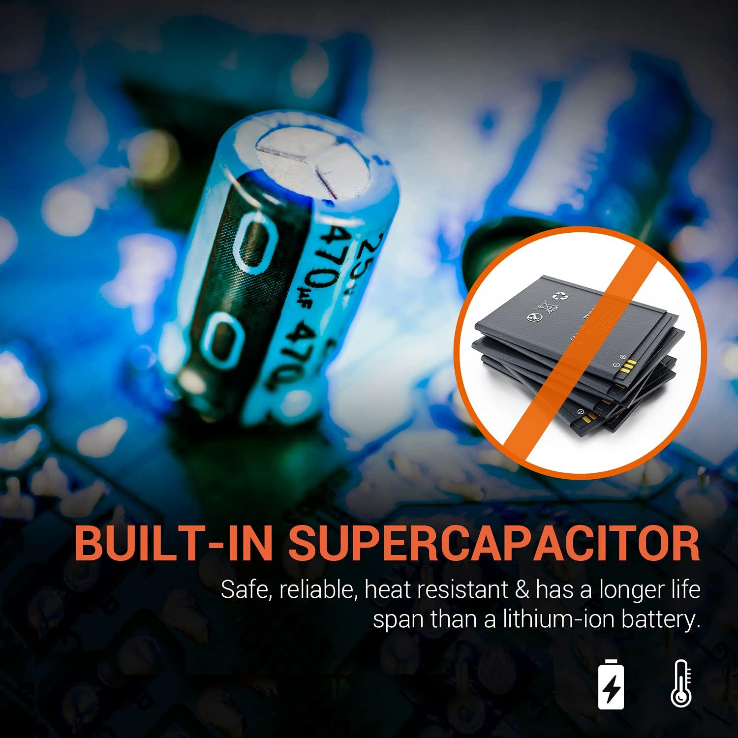 RexingUSA RexingUSA V1P 4K Dual Channel Dash Cam 4K+1080p w/Wi-Fi, 2.4 LCD, 170 Wide Angle, Rear Camera, Supercapacitor, G-Sensor, WDR, Loop Recording, Mobile App