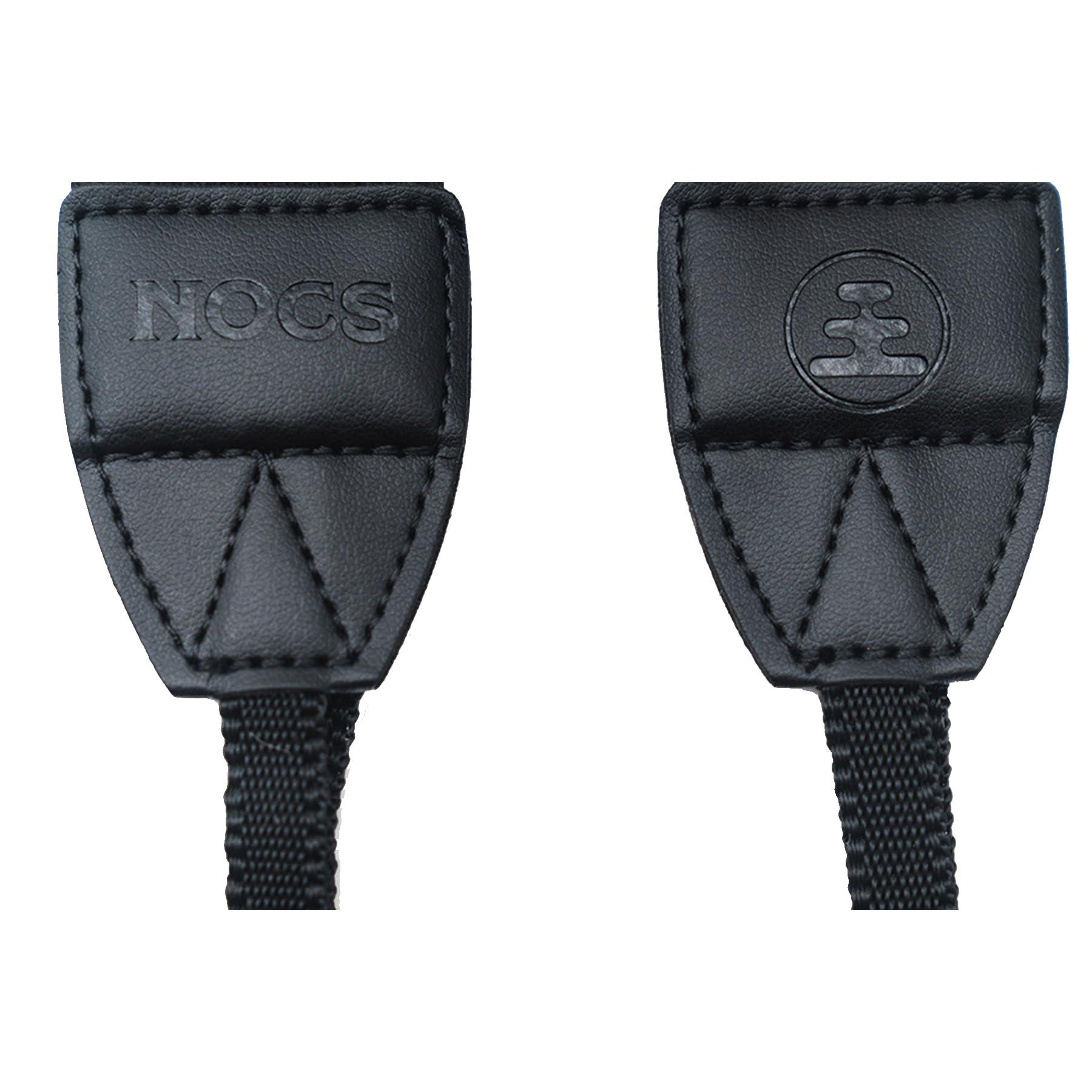 Nocs Provisions Nocs Provisions Woven Tapestry Strap, Binocular & Camera Reinforced Adjustable Fit Universal Wide Shoulder & Neck Strap for Men & Women - Midnight