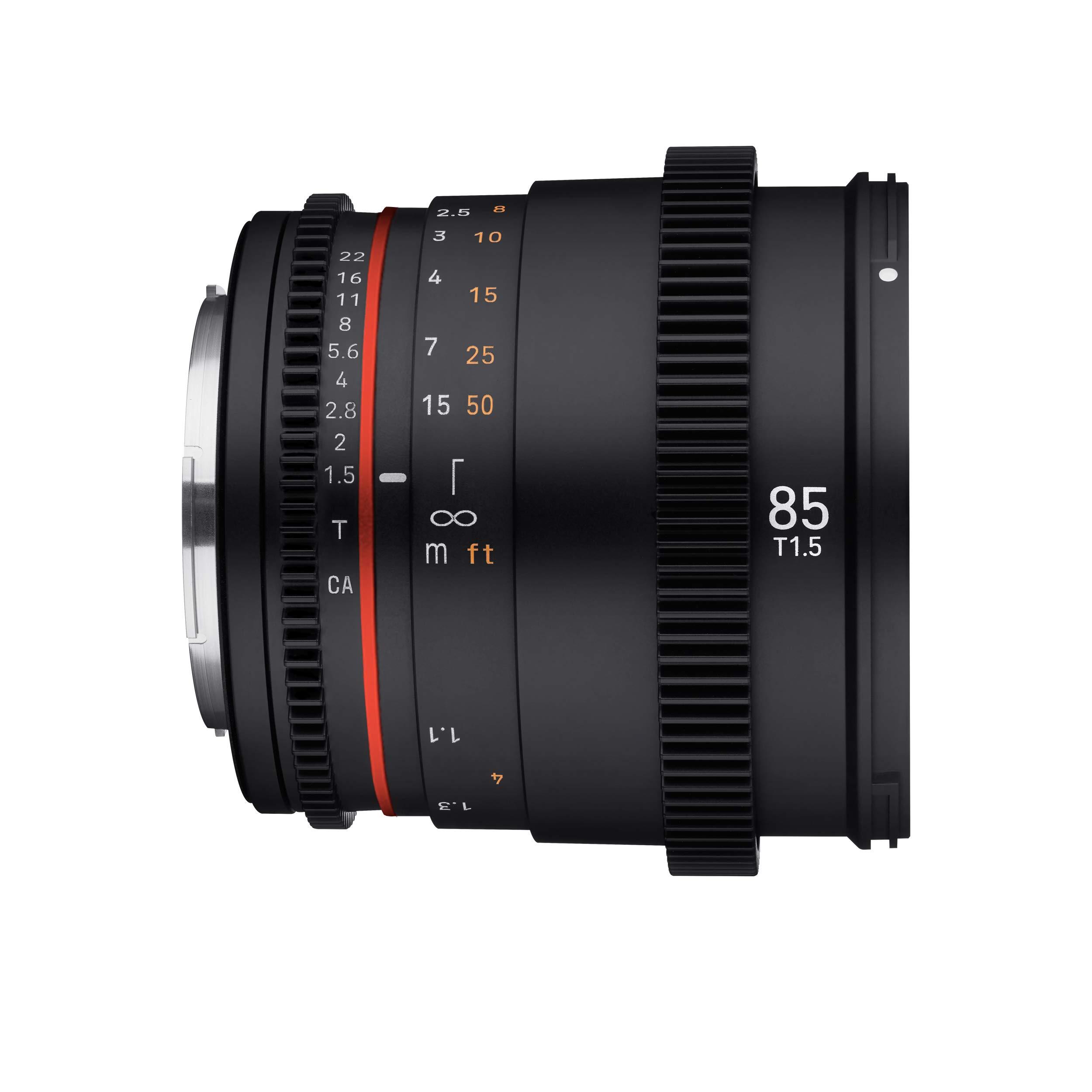 Rokinon Rokinon 85mm T1.5 Cine DSX Lens for Canon RF