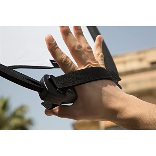 Lastolite Manfrotto 30\" TriGrip Collapsable Triangular Reflector, Built-In Handle, Sunlite/Softsilver