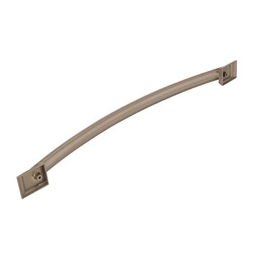 Amerock Amerock | Appliance Pull | Satin Nickel | 18 inch (457 mm) Center to Center | Candler | 1 Pack | Drawer Pull | Drawer Handle | Cabinet Hardware