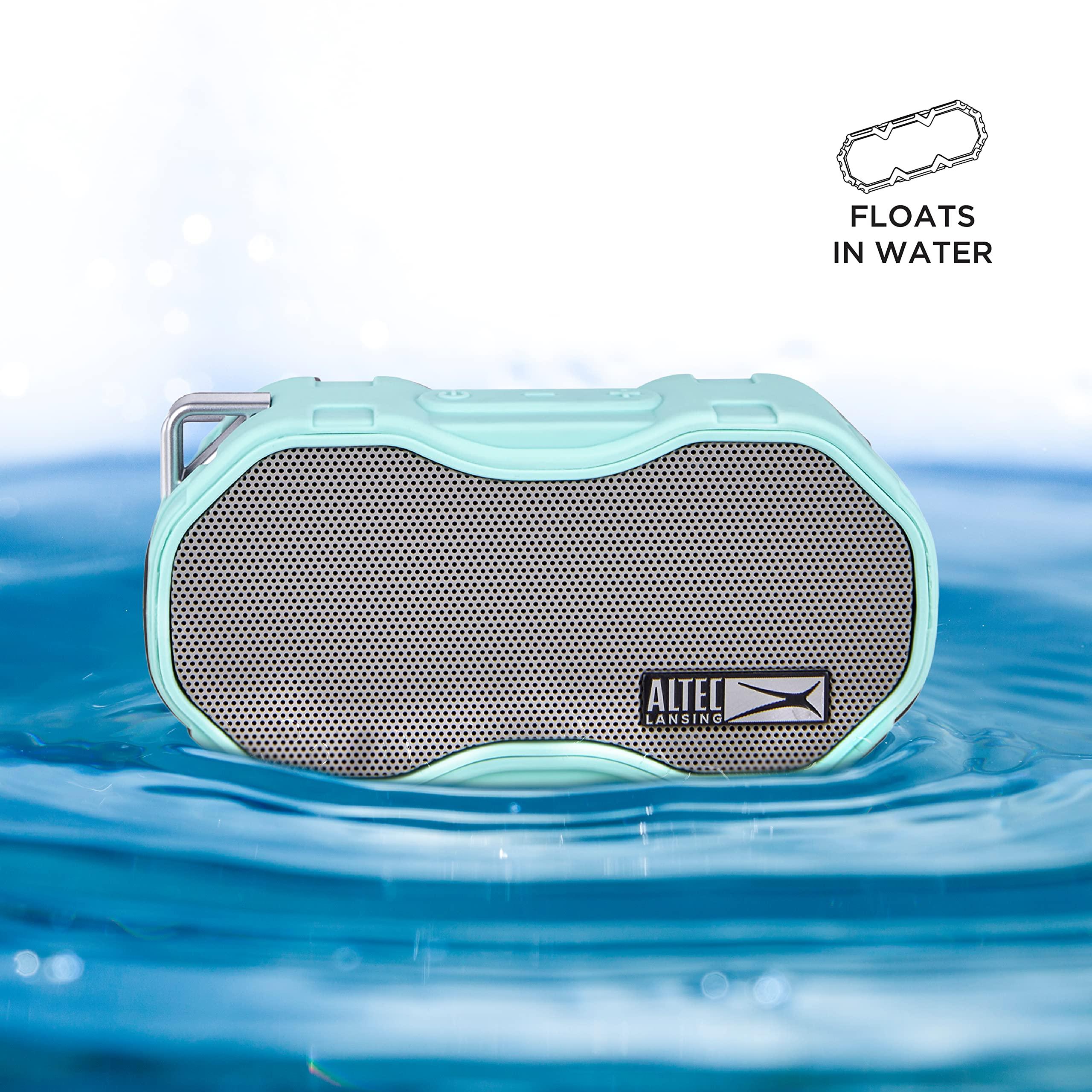 Altec Lansing Altec Lansing Baby Boom XL - Waterproof Bluetooth Speaker, Wireless & Portable Speaker for Travel & Outdoor Use, Deep Bass & Loud Sound, 2 Pack, Mint