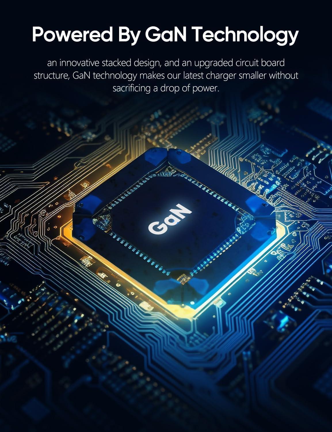 ARZOPA ARZOPA 17.3" Portable Monitor & 65W USB C Charger Block, 1080P FHD 100% sRGB IPS Gaming Monitor Laptop Monitor & GaN Fast Charger 3-Port Power Adapter Compact Foldable Plug