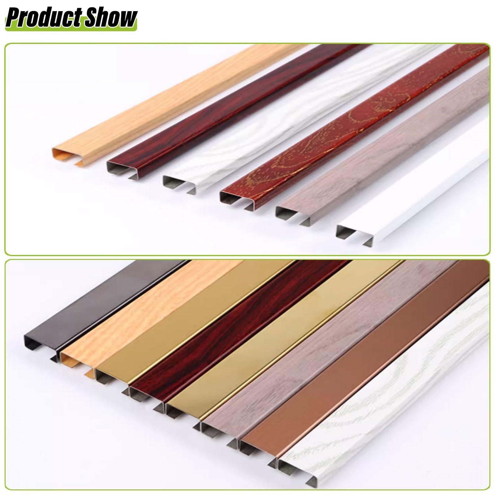 HAIXHX Durable Stainless Steel Trunking, Self-Adhesive Cable Trunking Hider for 2/3/5/7/13 Cables, Wires Management Kit/Metal Cable Raceway/Wires Organizer Protection Cover ( Size : Silver-1.5m-24x12mm )