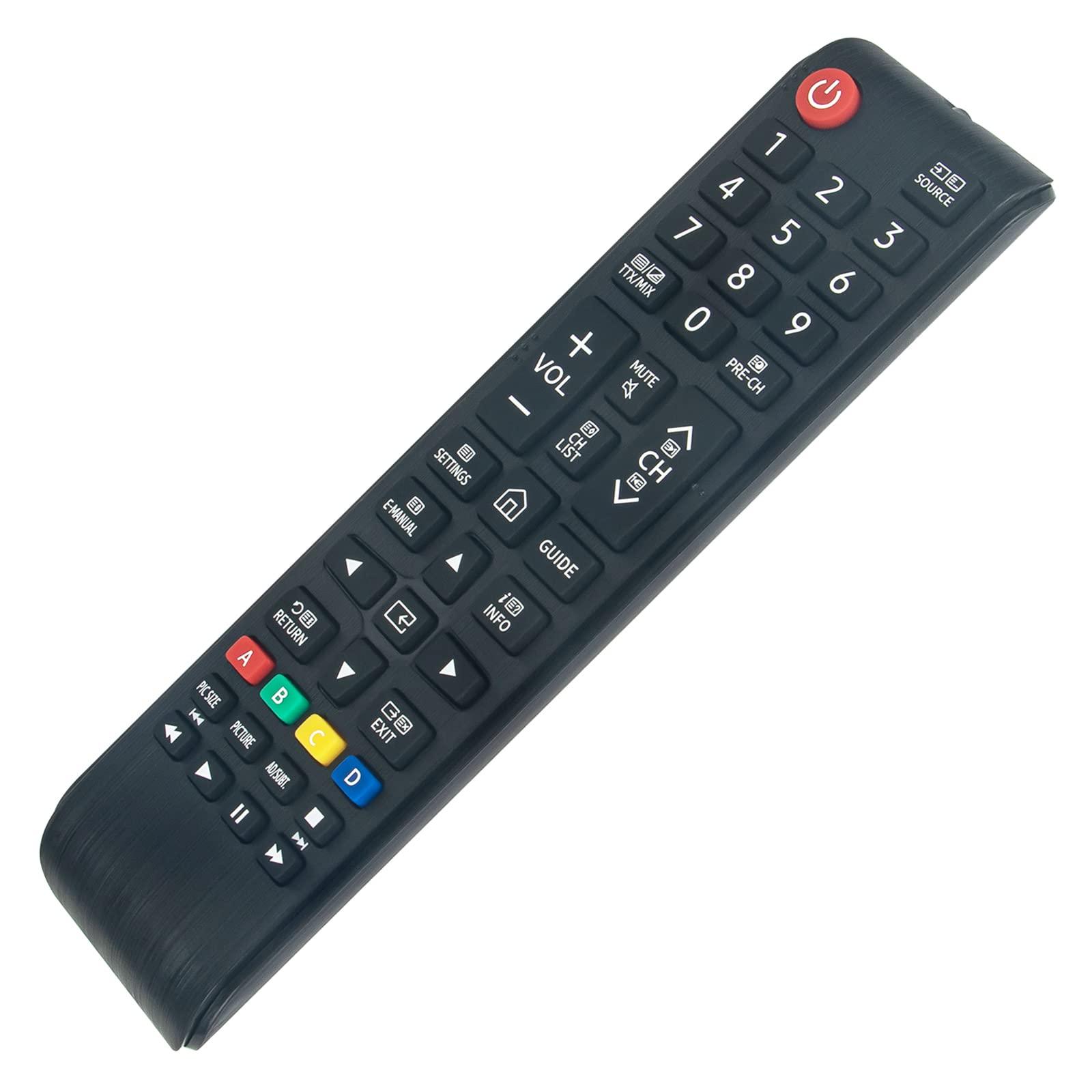 AULCMEET BN59-01326A New Replacement Remote Control fit for Samsung Smart HD Ready TV UE28N4300AU/XZT UE24N4305AK/XXC UE24N4305AK UE28N4300AU UE49NU7305K UE49NU7305KXXC UE55MU6125K UE55MU6125KXZT