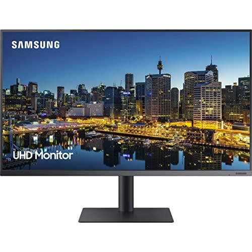 SAMSUNG Samsung TU87F Series 32-Inch Viewfinity 4K UHD Pro Monitor, VA Panel, 60Hz, 5ms, HDR10, sRGB, HDMI, Dual 4K Display, Fully Adjustable Stand, Eye Saver Mode (LF32TU874VNXGO) Dark Blue Gray