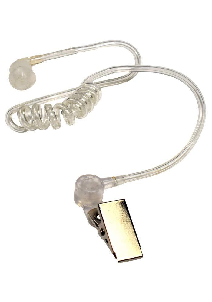 HQRP HQRP 2X 2 Pin Acoustic Tube Earpiece Headsets Mic Compatible with ICOM IC-S21E, IC-S41A, IC-S41E, IC-T2, IC-T21A Sun Meter