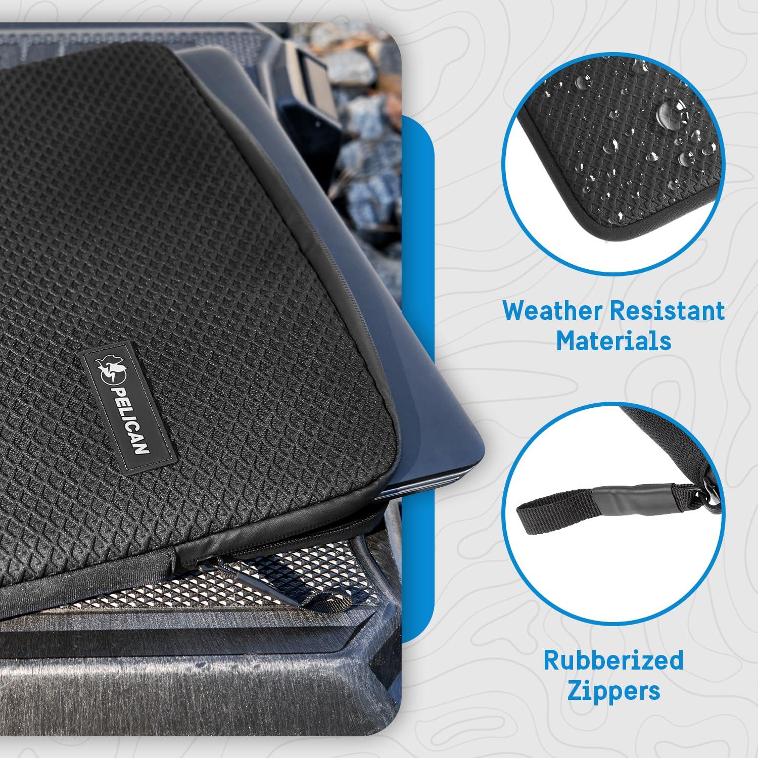 Pelican Pelican Traveler Laptop Case/Sleeve 16 Inch [Padded Exterior] [Compact Design] Weather Resistant and Heavy Duty Laptop Bag for All Laptops from 14 inches up to 16 inches - MacBook Pro/Air - Black