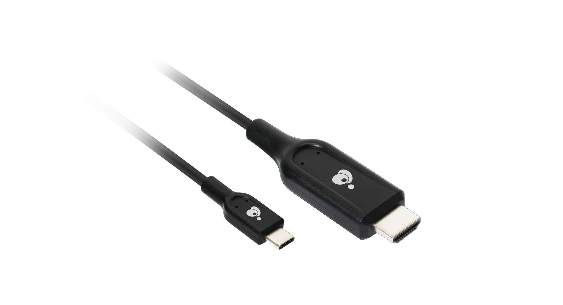 IOGEAR IOGEAR USB-C (M) to HDMI (M) 9Ft Cable - 4K@60Hz - Compatible with Thunderbolt 3 - G2LU3CHD03