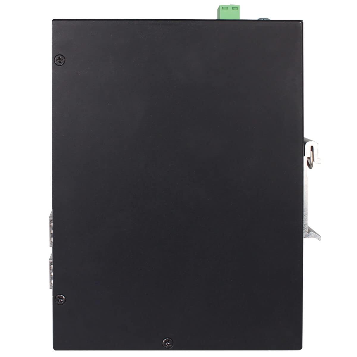 Tripp Lite Tripp Lite Industrial 5-Port Lite Managed PoE+ Gigabit Ethernet Switch, 2 SFP GbE Slots, 10/100/1000 Mbps RJ45 Ports, 30W Power over Ethernet+, 14 to 140F Temp Range, 3-Year Warranty (NGI-S05C2POE4)