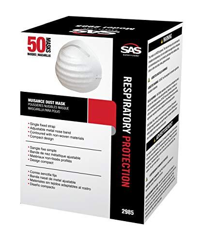 SAS Safety SAS Safety 2985 Non-toxic Dust Mask Box of 50