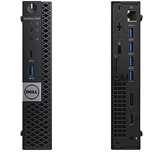 Dell Dell OptiPlex 7050 Micro Form Factor Desktop Computer, Intel Core i5-7500T Quad-Core Up to 3.3GHz, 16GB DDR4, 512GB Solid State Drive, Windows 10 Pro (Renewed)