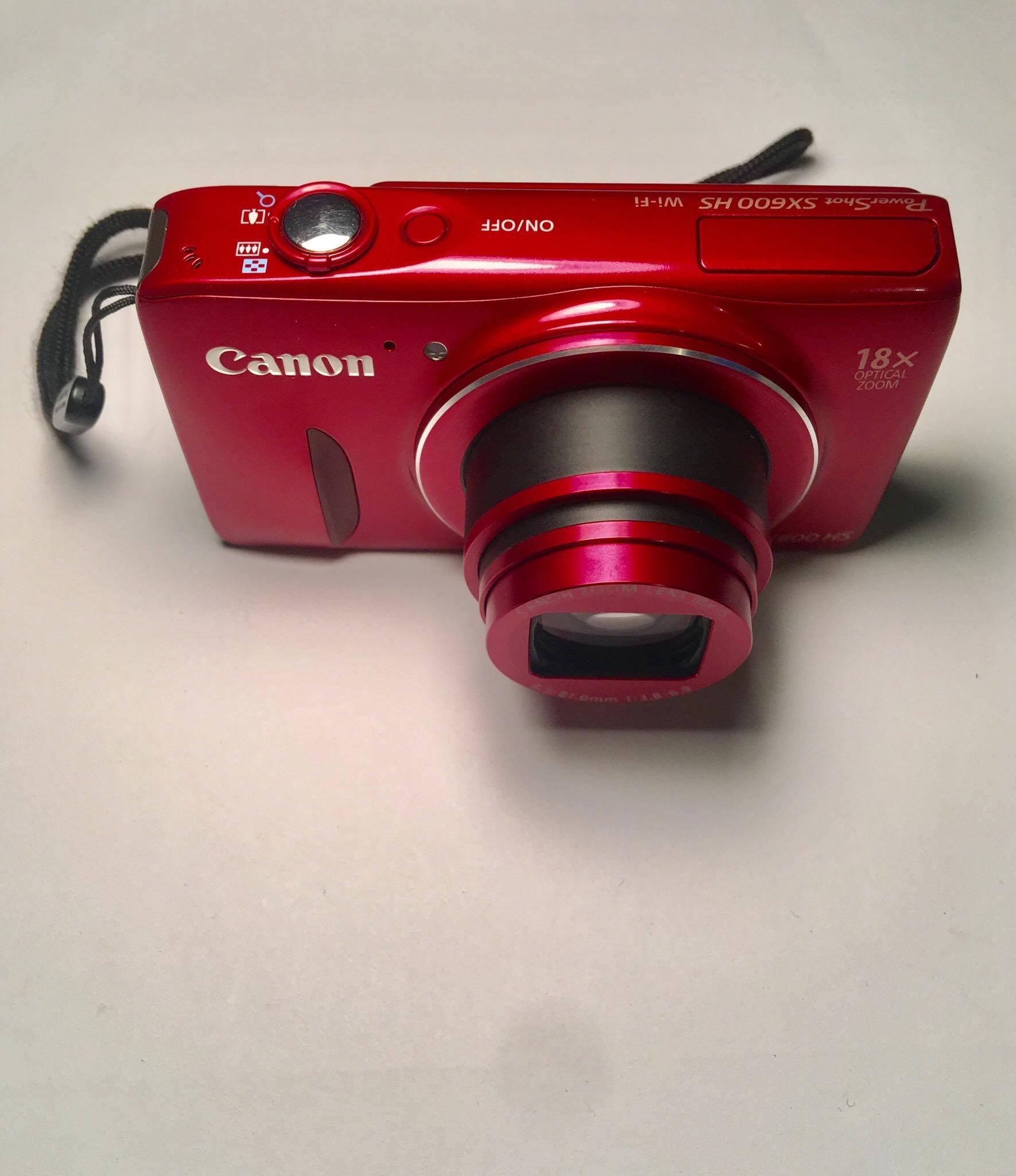 Canon Canon 9342b001 16.0 Megapixel Powershot(r) Sx600 Digital Camera (red) 6.20in. x 5.60in. x 2.20in.