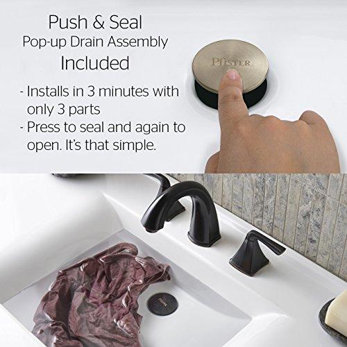 Pfister Pfister LF-049-YW2K LF049YW2K Ashfield 2-Handle 8" Widespread Bathroom Faucet in Brushed Nickel