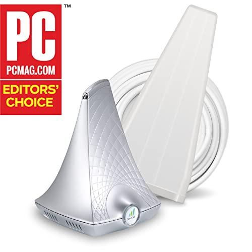 SureCall SureCall Flare 3.0 Cell Phone Signal Booster for Home & Office up to 3500 sq ft, Boosts 5G/4G LTE, Yagi Outdoor Antenna, Multi-User, Verizon AT&T Sprint T-Mobile, FCC Approved, USA Company