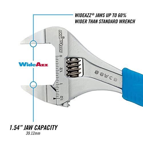 Channellock Channellock - 8 Xtra Slim Jaw Adj Wrench (8SWCB)