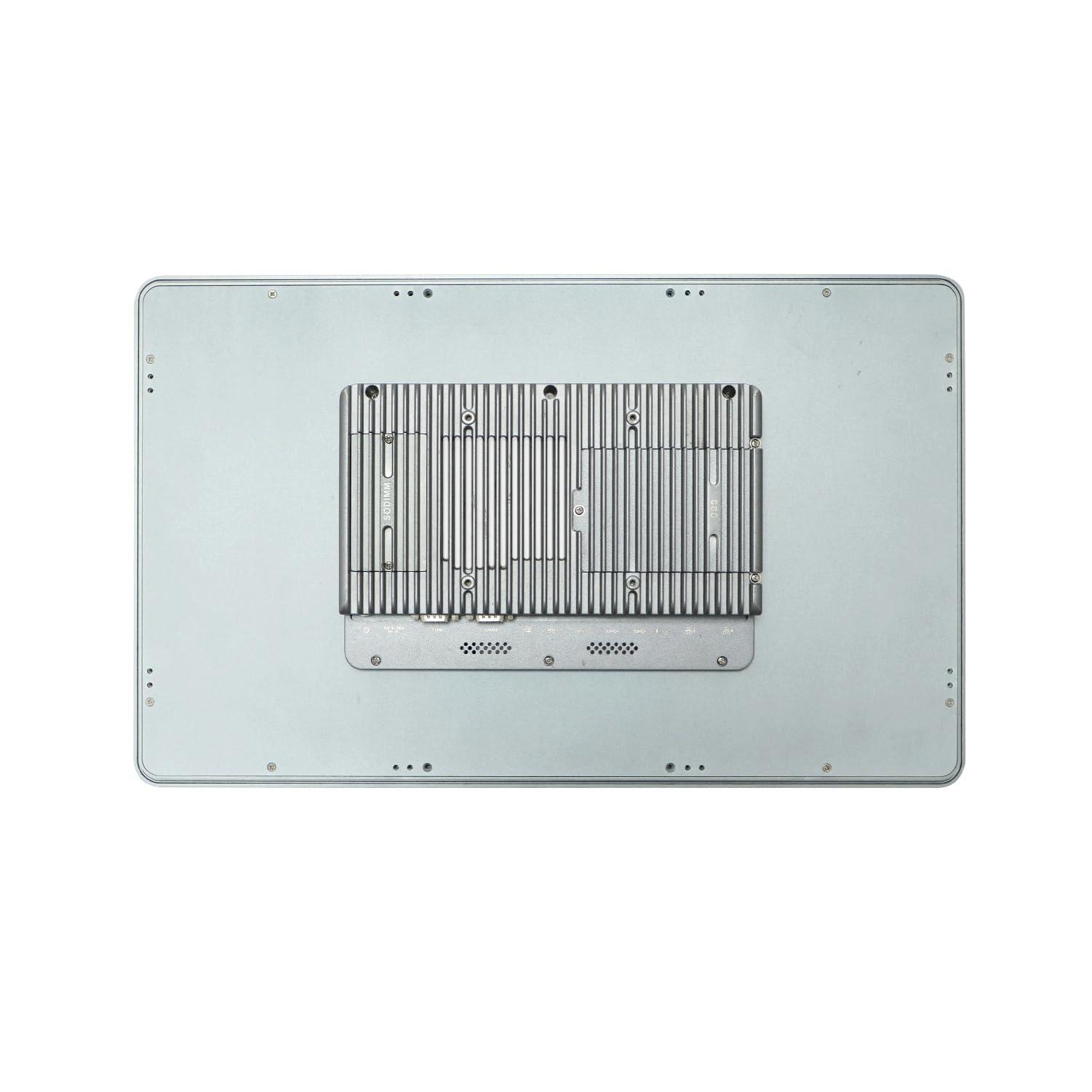 HUNSN HUNSN 21.5 Inch TFT LED Industrial IP65 Front Panel PC, Resistance Touch Screen, I3 10110U, Windows 11 or Linux Ubuntu, PX05, TPM2.0, 9-36V 2Pin Phoenix, 2 x COM, HDMI, 2 x LAN, 32G RAM, 256G SSD