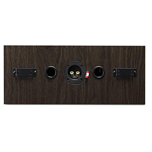 Fluance Fluance Signature HiFi 2-Way Center Channel Speaker for Enhanced Dialogue and Vocals in Home Theater Surround Sound Systems - Natural Walnut (HFCW)