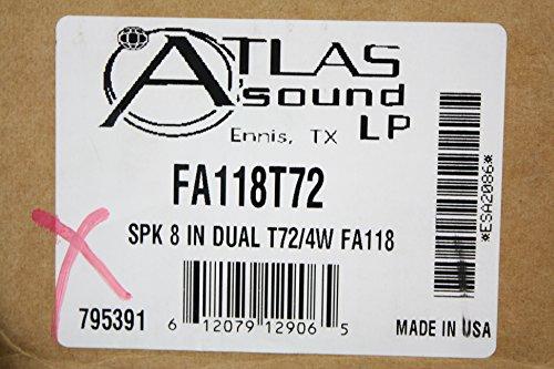 Atlas Sound Atlas Sound Fa118T72 Strategy Series 8" System Loud Speakers
