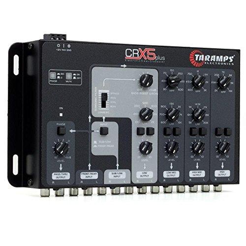 Taramp's Taramp's Five-Way Electronic Car Audio Crossover System,Black,CRX5