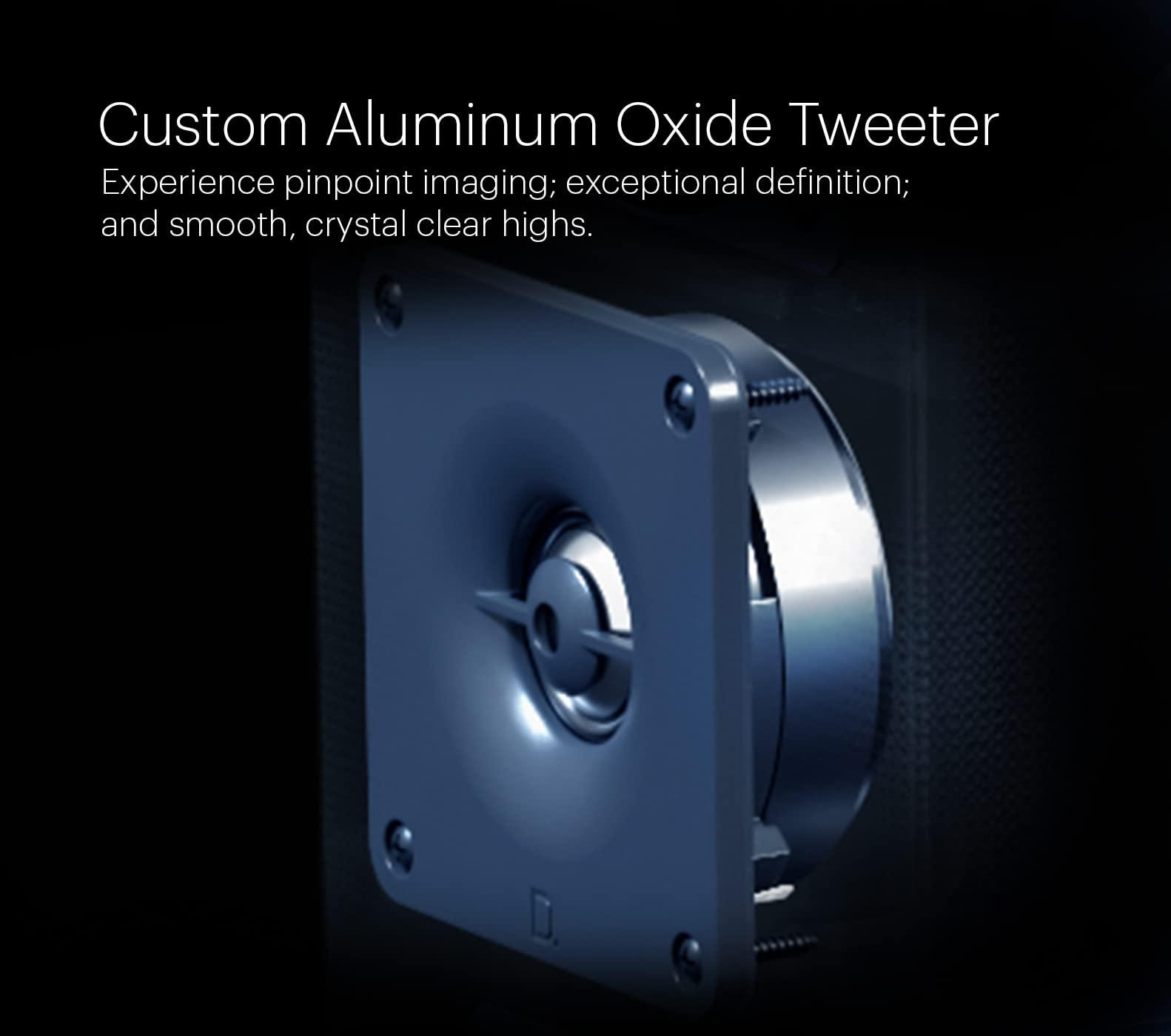 Definitive Technology Definitive Technology Dymension DM60 Mid-Size Tower Speaker, Adjustable Bipolar Arrays, 4 BDSS Mid/Bass Woofers & Tweeter, 3XR Architecture with 8" Dual Radiators, Dolby Atmos/DTS:X Ready, Black