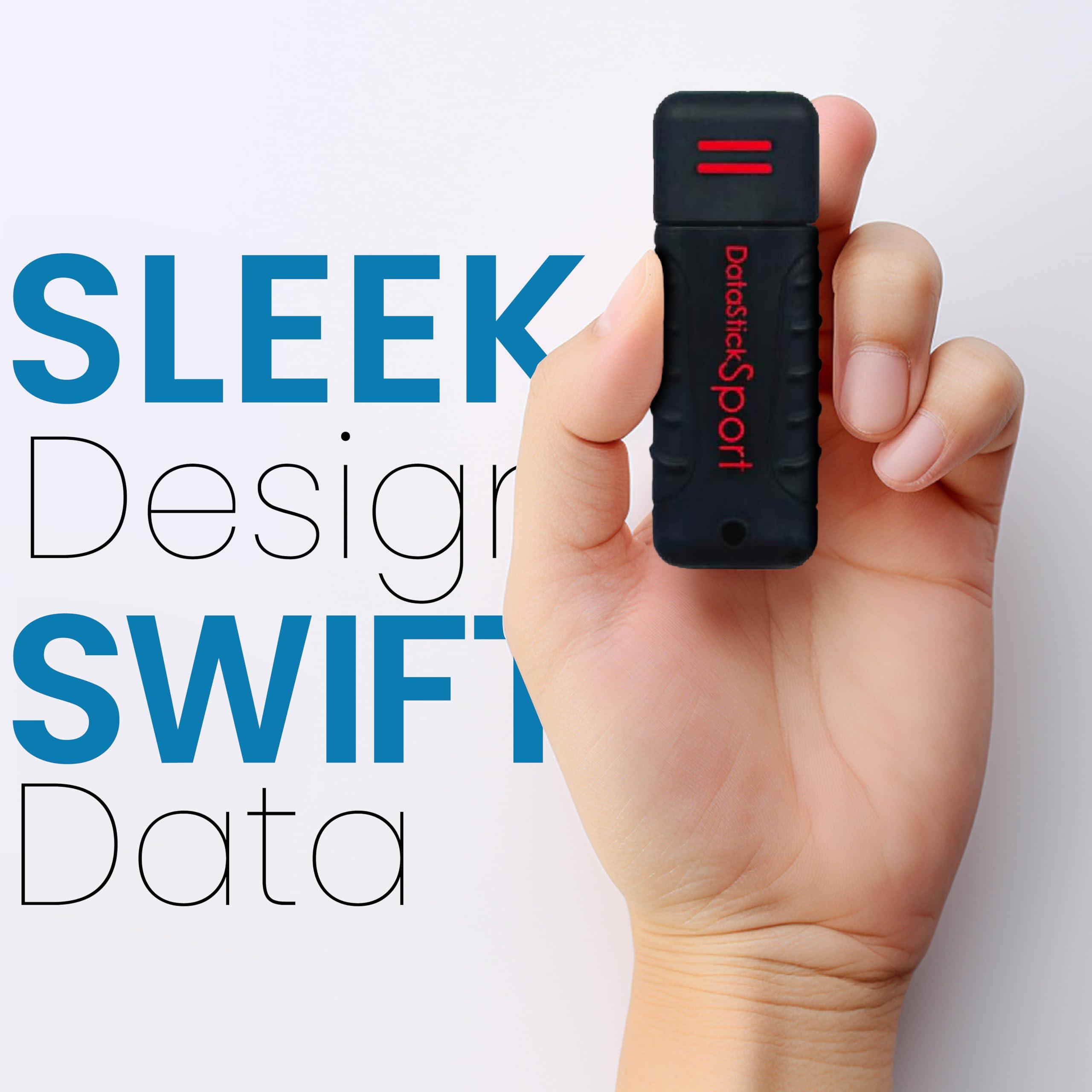 Centon Centon DataStick Sport USB 2.0, 128GB x 1, Black