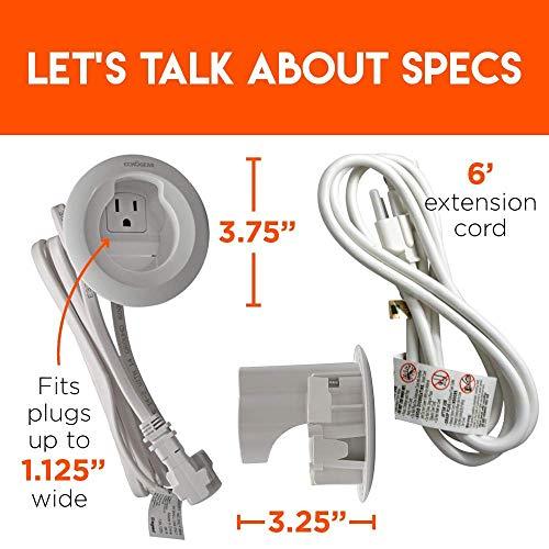 ECHOGEAR ECHOGEAR Tilting TV Wall Mount with Low Profile Design & in-Wall Cable Management Kit - for TVs Up to 70"