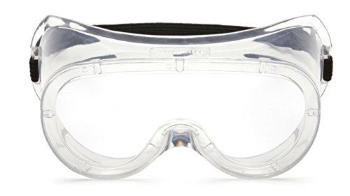 Pyramex Safety Pyramex Clear Anti-Fog Ventless Safety Goggles