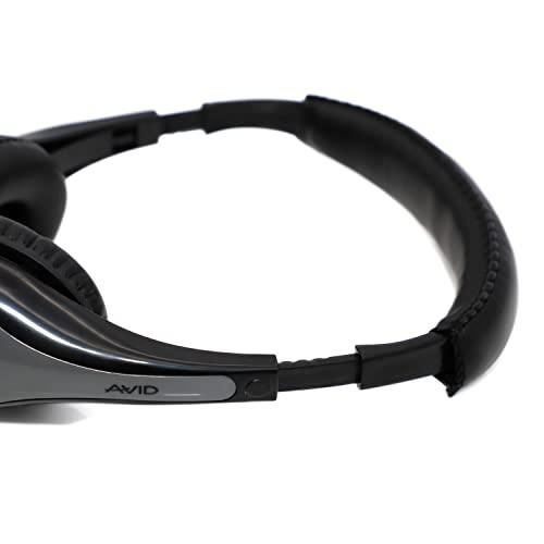 Avid Avid Products Education Headphones with Microphone - Stereo - Black, Gray - USB - Wired - Over-The-Head - Binaural - Circumaural - Noise Cancelling Microphone/AE-39