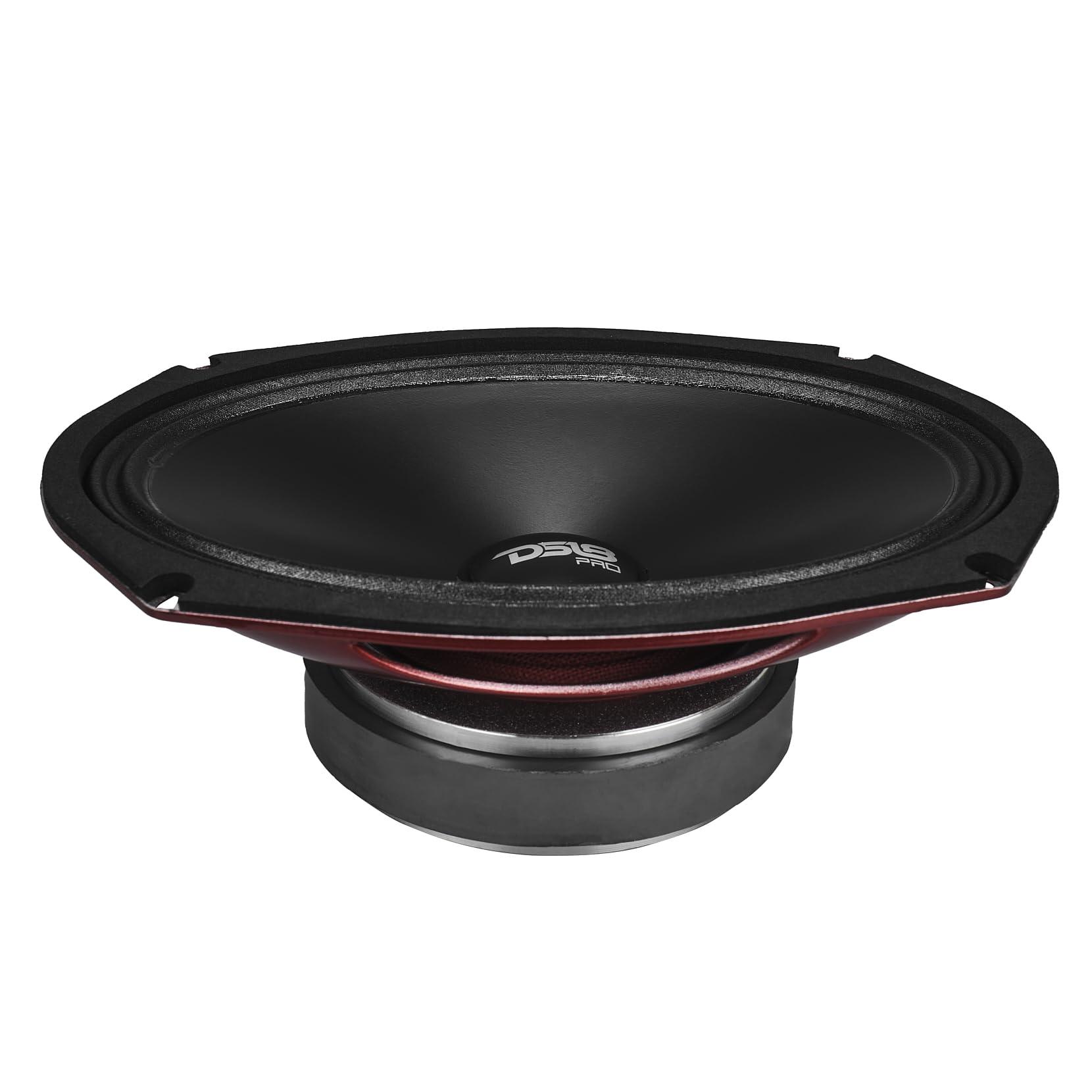 DS18 DS18 PRO-SM69.2 6x9 Shallow Water Resistant Cone Mid-Range Loudspeaker 500W Max Power, 250W RMS, 2 Ohms - Perfect for Motorcycle Applications (1 Speaker)