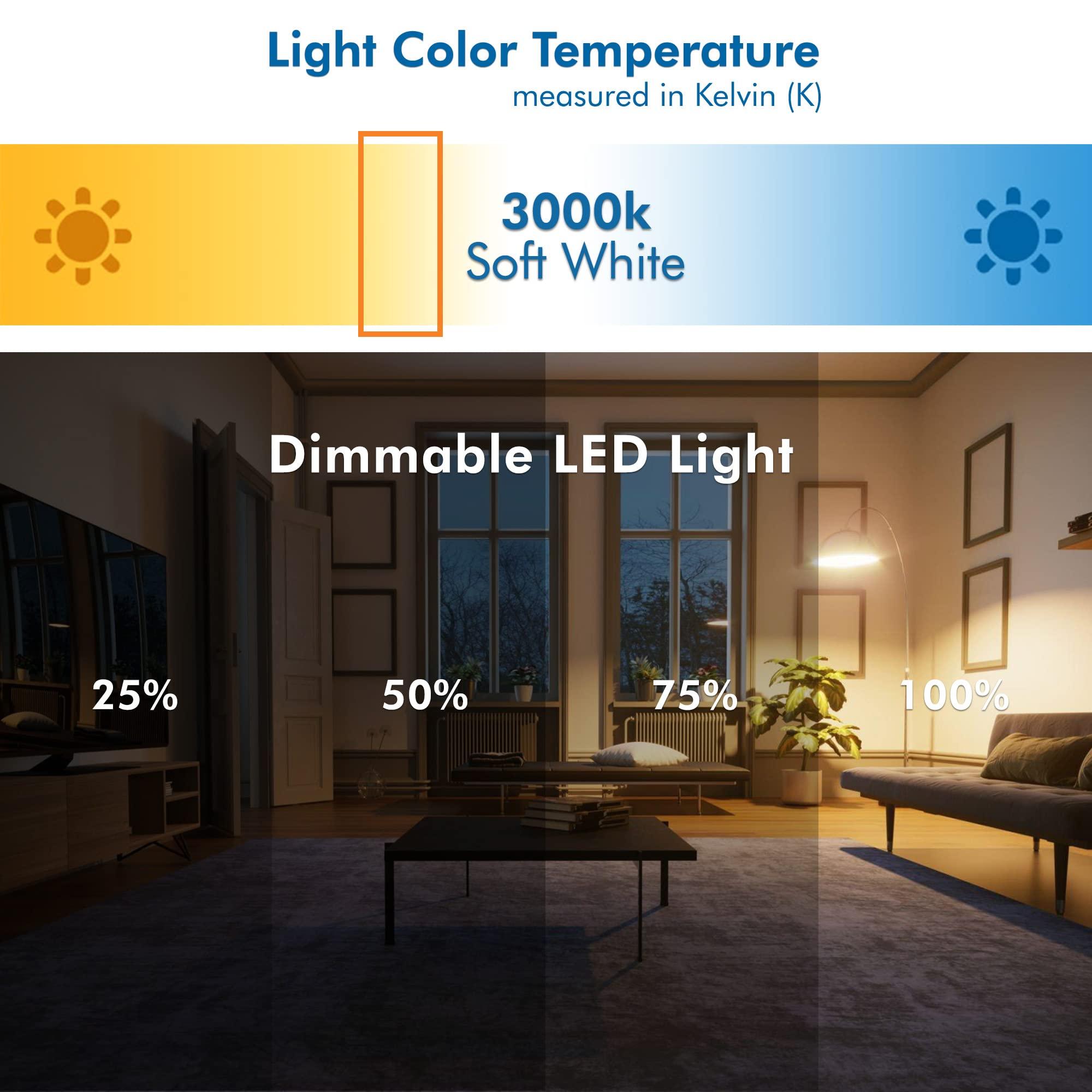 Xtricity Xtricity R14 Dimmable LED Light Bulbs, E26 Base, 4.5W (40 Watt Equivalent), 3000k Soft White, 300 Lumens Curio Cabinet Lighting, China Cabinet Lights - Mini Light Bulbs, RoHS Compliant (3 Pack)