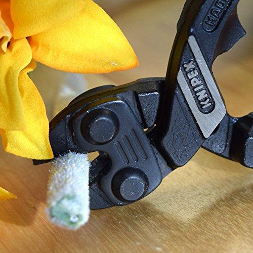 KNIPEX KNIPEX Tools 71 22 200 SBA Angled CoBolt Cutters, 8-Inch