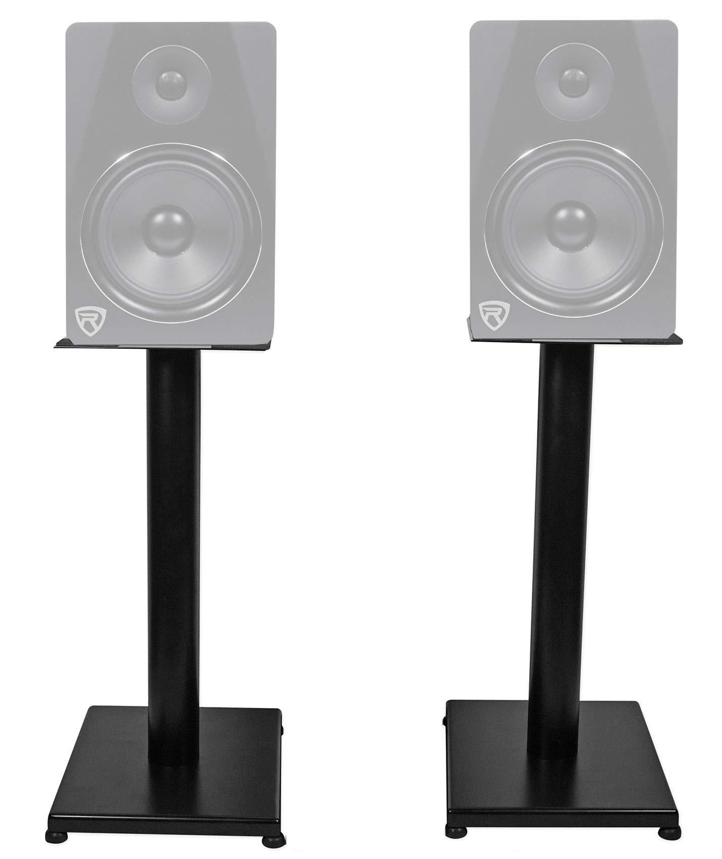 Rockville Rockville ELITE-5B 5.25" Powered Bookshelf Speakers Bluetooth/Optical+21" Stands