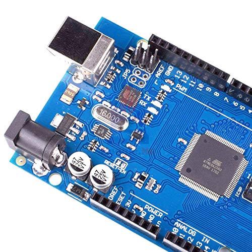 Paialu MEGA2560 R3 ATmega2560 Expansion Board for Ardiuno Replacement Module for Ardiuno Breadboard