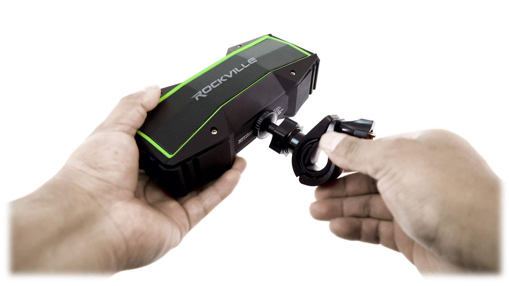 Rockville Rockville Rock Everywhere 15W Portable Bluetooth Speaker, IPX6 Splashproof, TWS Linking, Long Battery Life, for Outdoor and Indoor Use